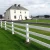 Import Portable top standard vinyl horse fence for horse racing from China