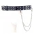 Import PP women jeans ladies webbing waist  chain belt chain belt women from China