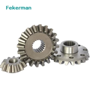Precision forged straight bevel gears gearbox gears