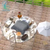Prefab garden dome polycarbonate transparent  room greenhouse modern family bubble house