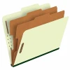 Pressboard Classification File Folder with Safe shield Fasteners, 2-hole file folder
