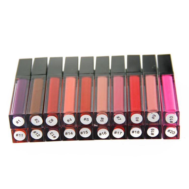 Private Label Makeup Wholesale Lip Gloss Make Your Own Logo Waterproof Long Lasting Matte Lipstick