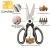 Import Professional household multi-function kitchen scissors pizza stainless steel heavy kitchen shears from China
