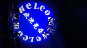 Professional lighting customized 30W outdoor LED LOGO Projector Light with pattern effect