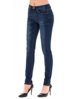 Promotion Sale Brand Woman Flared Strech Casual Guangdong Custom Wide Leg Flare Lady Stock Jeans