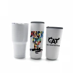 Promotional Customizable Logo 20oz 30oz Neoprene Tumbler Sleeves Sublimation Blank Tumbler Holder