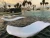 Import Promotional In water pool chair furniture ledge sun loungers from China