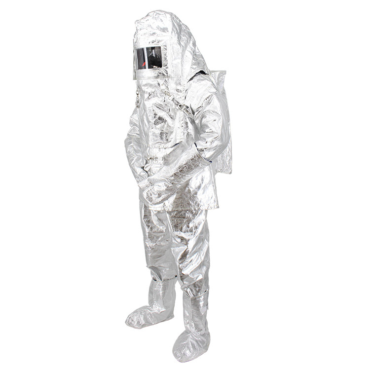Buy Protective Fireman Firefighting Temperature Resistance Aluminized ...