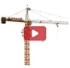 PT7528 Moderate price 18 tons self erecting tower crane
