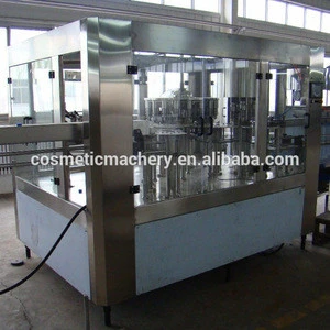 Pure water and beverage production three in one filling machine