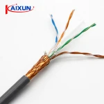 Pvc Lszh Jacket Cat 6 Utp 305M Copper Indoor Communication Cable