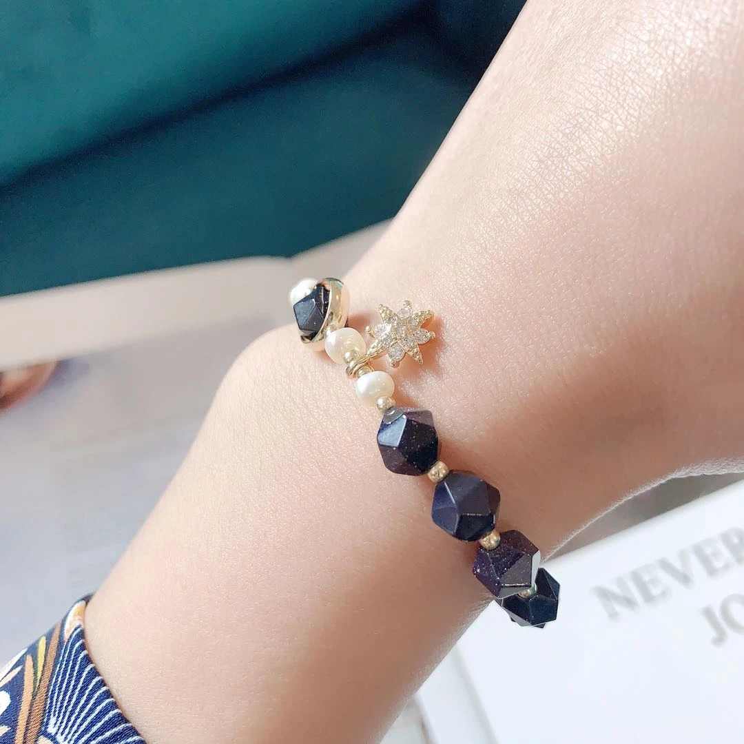 Quality New Fashion Design Natural Stones Pearl Bracelet Natural Pearl Bracelet Beautiful Handmade Jewelry Gift