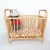 Import Rattan baby rattle pear shape from Vietnam