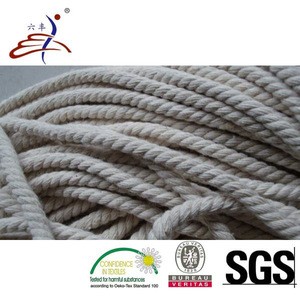 Raw White Twisted Cotton Rope