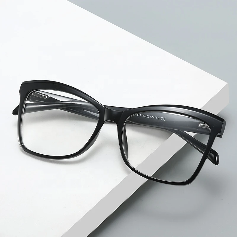 Ready to ship high quality PC Cat eye Eyewear Glasses frame  YM-PF-2014