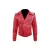 Import Red Distressed Genuine Leather Jacket/New Arrival Men&#39;s Biker Style Waxed Leather Jacket Red/Customized Red Waxed Vintage Jacket from Pakistan