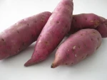 Red Fresh Sweet Potatoes