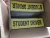 reflective vehicle bumper magnet Student Driver caution Car signs magnetic Stickers for new driver in yellow