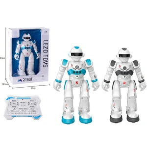 Remote control intelligent programmable walking and talking robot toy