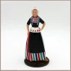 Resin Crafts Unique Home Decorations Netherlands Or Holland Lady Statue