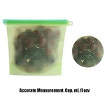 Reusable Silicone Food Storage Bag, Food Grade Vegetable Storage Bag Versatile Preservation Bag Container for Fruits Vegetables