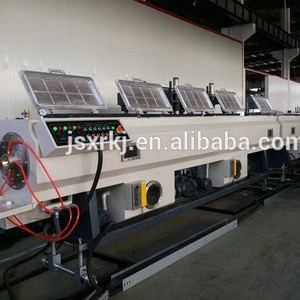Rigid 150mm hdpe pipe price extrusion machine ppr pvc pipe make line with 4 claw haul off