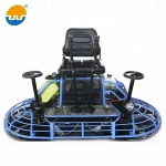 Road construction concrete ride on power trowel for sale