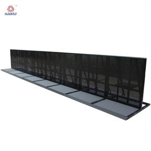 Roadway Safety Crowd Barrier Purchase Aluminum Stage Control Barrier fencing