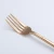 Import Rose gold Restaurant stainless steel spoon fork flatware sets, inox cutlery from China