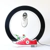 Round maglev shoe display rack  rotating display stand magnetic levitation products