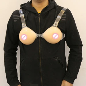 Round Shape Silicone Artificial Breast Forms False Boobs for Cross Dressing Shemale