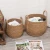 Round Woven Child Toys Wicker Basket Clothes Rope Storage Basket Fabric Eco-friendly 100% Cotton Stocked Neatening/storage