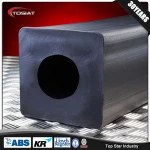 rubber project square type marine fender for portside construction