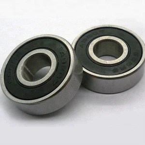 Rubber Shielded Miniature Ball Bearing series 605 608 625 634 686 687 695 696 Ceramic ball bearing with nylon retainer