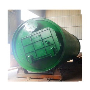 Rubber tire recycling equipment to oil machine pyrolysis plant for sale