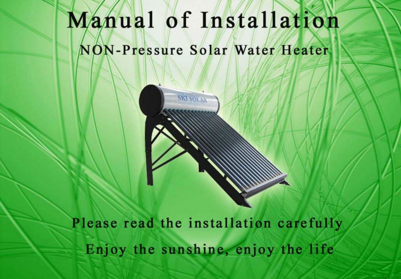 SABS approved low pressurized solar geyser with high effiencicy ex with stainless SUS 304 inner tank latest price &amp; for home use