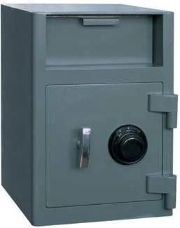 Safe deposit vault cash box with lagard combination lock