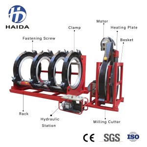 Salable Hot Melt Model HD-YY800 Hydraulic Butt Fusion Welding Machine Plastic Pipe Use