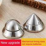 Saucer Apple Conical Shaped Stainless Steel Kitchen Egg Timer