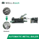 Scrap Metal Baler for Iron Steel Copper Aluminum Cans Sheet Baling Press