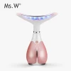 Shenzhen Beauty Factory Anti-aging Galvanic Current Neck Device Portable Electric Double Chine Remover Face Lifting Instrument