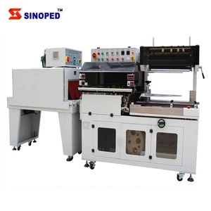 Shrink wrapping machine for tools or parts