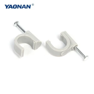 silicone cable fixing mount holder metal wire clip
