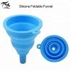 Silicone Collapsible Funnel Cooking Tools Kitchen Funnel Silicone Flexible Silicone Foldable Funnel