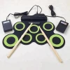 Silicone Hand Roll Up Electronic Drum Kit Foldable Electric Drum Set E USB Mini Practise Musical Drums Sets Kids Portable