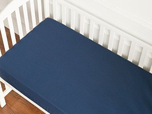 silky soft cozy hypoallergenic baby sheet fit standard crib bed mattresses navy blue crib sheet microfiber fitted crib sheet wit