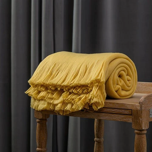 Simple modern soft leisure knitting blanket 127*152cm