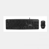 simple wired office model high quality JEDEL G11 wired keyboard and mouse combo