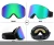 Import Ski Goggles Manufacturer OEM Custom Anti-Fog UV400 Polarized Googles Magnetic Snowboard Glasses Ski Snow Goggles from China