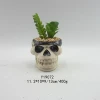 skull ceramic planter pot for 2020 halloween decoration